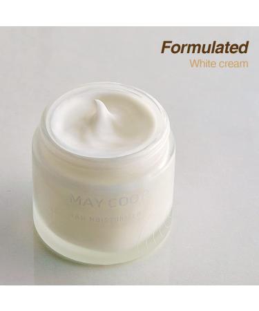 Maycoop Raw Moisturizer Face Cream 80ml - Daily Hydrating Facial Moisturizer for All Skin Types - Anti Aging, Prevents Wrinkles - Vegan & Alcohol-Free - Buy Online on GoSupps.com