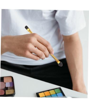 FRCOLOR 140 Pcs Double Ended Eyeshadow Brush Liquid Makeup Eyebrow Brush Eye Makeup Accessory Double Head 12x0.5cmx7pcs As Shownx7pcs - Buy Online on GoSupps.com