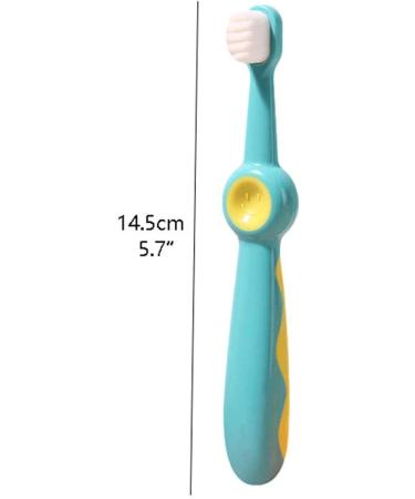 Soft Micro Nano Toothbrush for Kids - 10 000 Bristles | Portable 2-Pack Gift for Ages 1-12 | International Shipping Available - Buy Online on GoSupps.com