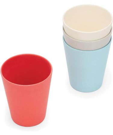 Red Rover Bamboo Kids' Cups Set of 4 - Multicolor Eco-Friendly Bamboo Cups - Buy Online on GoSupps.com