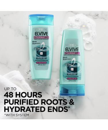 L'Oreal Paris Elvive Clay Rebalancing Shampoo & Conditioner Set 28 Fl Oz (Pack of 2) - Buy Online on GoSupps.com