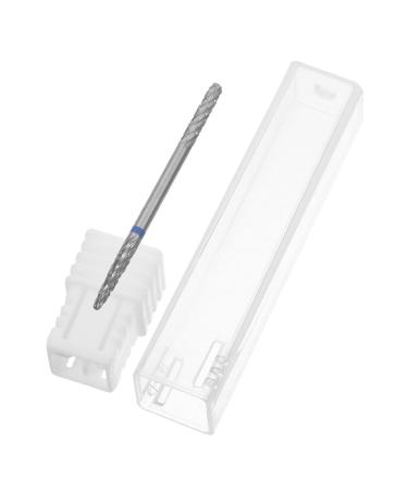 FRCOLOR Grinding Tool Drills Drill Bits Tools Women Nail Drill Bit Nail Bits for Women Safety Bits for Nail Drill Tungsten Steel Front Accessories Women's 4.30X0.20X0.20CM As Shown