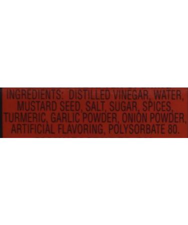 Mister Mustard Original Mustard 7.5 oz - Pack of 6 | Gourmet Condiment - Buy Online on GoSupps.com