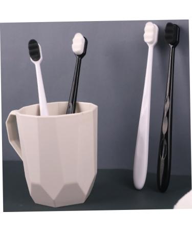 Frcolor Toothbrushes with Dental Floss - Ultimate Teeth Cleaning Brush for Travel & Care | High-Quality Bristles & White Handle - Buy Online on GoSupps.com