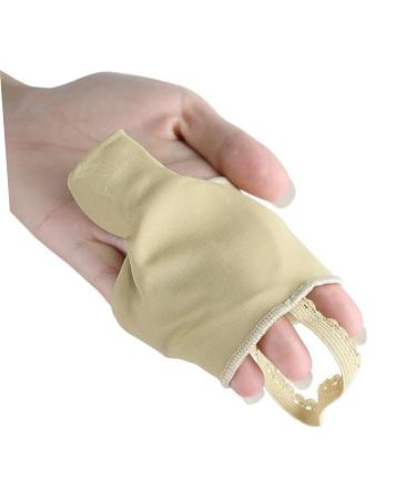 FOMIYES Thumb Straighteners Protector Sleeve Bunion Thumb Separator & Cushions for Women - Thin Bunion Remover Guard M Beige | International Shipping - Buy Online on GoSupps.com