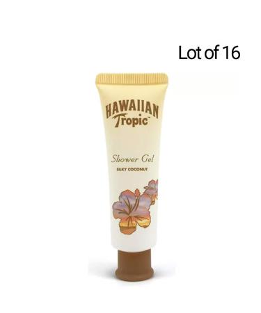 Hawaiian Tropic Body Wash - Lot of 16 (1 Oz Each) - Refreshing Skin Care for All | International Shipping Available - Buy Online on GoSupps.com