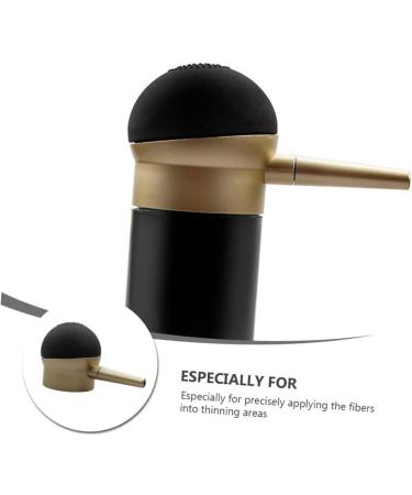 VINTORKY Reissue Nozzle Black Hair Fiber Spray Fiber Sprayer Hair Fiber Spray Applicator Spray Nozzle Golden - Buy Online on GoSupps.com