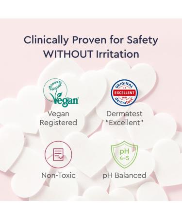 SAIB On-the-Go Foaming Feminine Wash Packets | Heart Shaped Tabs | Daily PH Balanced Intimate Care | Water-Soluble Packaging | 6 Count (Pack of 2) - Buy Online on GoSupps.com
