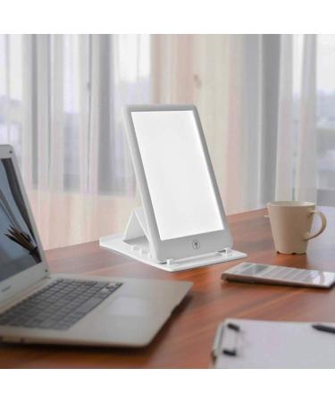 CHSHY Portable Light Therapy Energy Lamp 5 600 32 000Lux Happy Daylight Lamp with Touch Control Brightness Setting Adjustable Angle Cool White UV Free - Buy Online on GoSupps.com