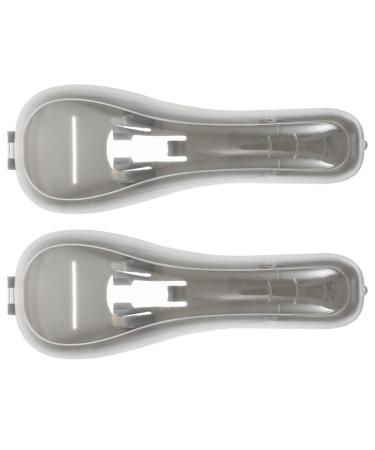 FOMIYES 2 STK razor storage box razor cover leather blade rust protection water container razor protective cover for razor razor holder box travel shaving manual