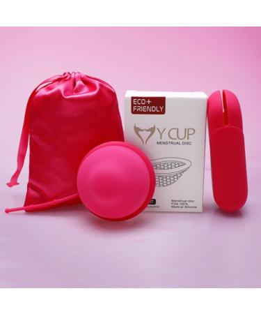 Ultra Thin Reusable Menstrual Tray & Soft Cup | Eco-Friendly Female Care - Buy Online on GoSupps.com