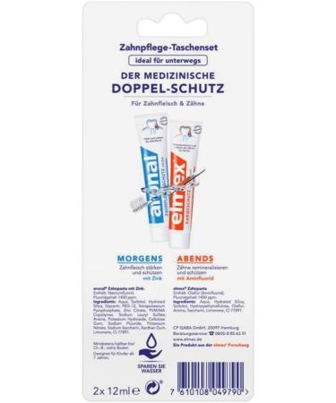 Premium Dental Care Bag Set - Complete Oral Hygiene Kit for Travel | Blister Pack (1 Set) - Buy Online on GoSupps.com