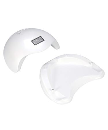 48W UV Nail Dryer Lamp - Professional Portable LED Nail Polish Dryer with Auto Time Setting for UV & LED Nails (EU220V) - Buy Online on GoSupps.com