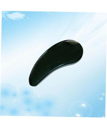 DOITOOL Muscle Scraper Spiral Hair Curlers Noir Cosmetic Blackl Back Handheld Scraping Plate Black Spa Headbands for Christmas Tags Horns Black Water Natural - Buy Online on GoSupps.com