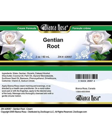 Bianca Rosa Gentian Root - Cream (2 oz ZIN: 428067) - 2 Pack - Buy Online on GoSupps.com