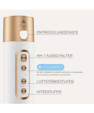 Omnial Omniair Pro 5in1 Hairstyler Set - Versatile Styling with 3 Temperature Levels & Coldshot Function for All Hair Types - International Shipping Available - Buy Online on GoSupps.com