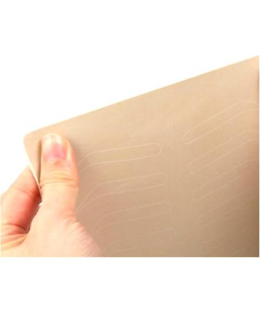 Buy 5 Pieces Latex No Ink Eyebrow Microblading Practice Skin - Forehead Training Pad for Beauty Academy | Tokorless PMU (Black Line) - Buy Online on GoSupps.com