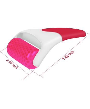 LATME Ice Roller for Face Eyes Womens Gifts Face Roller Massager Puffiness Migraine Pain Relief and Minor Injury Red - Buy Online on GoSupps.com