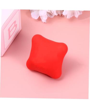 Buy TOVINANNA Yoga-Ball Massage Toy | Silicone Acupressure Ball for Deep Tissue Relief | Fitness & Relaxation | 6x6cm Red - Buy Online on GoSupps.com