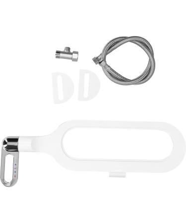 Double Nozzle Bidet Attachment G1/2 - Ultra Thin Self-Cleaning Plastic Bidet for Home Bathroom - Buy Online on GoSupps.com