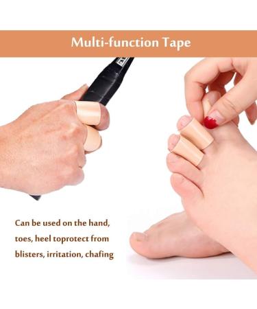 5M Blister Prevention Tape with Foam Padding for Runners & High Heels - Waterproof Anti-Blister Cushion Bandage Roll - Buy Online on GoSupps.com