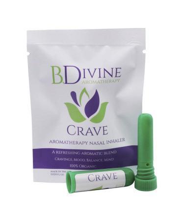 Crave Blend Aromatherapy Personal Nasal Inhaler. Curb Your Cravings. 100% Natural