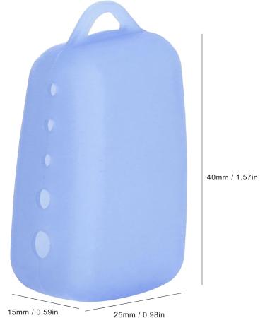 Buy Silicone Electric Toothbrush Head Covers for Travel - Protective Caps for Camping & Outdoor Use (Light Blue - Buy Online on GoSupps.com