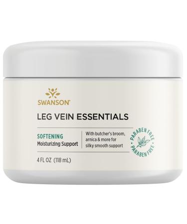 Swanson Leg Vein Essentials Cream 4 fl Ounce (118 ml) Cream