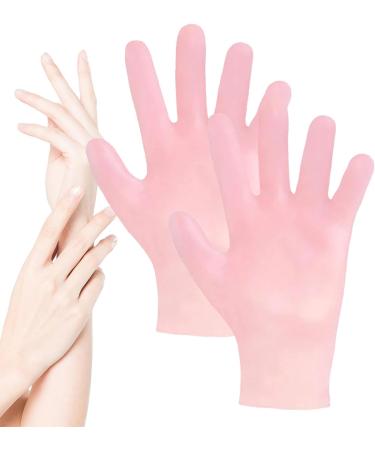 Overnight Hand Mask Intensive Hand Moisturizing and Repairing Gloves Sleeping Spa Silicone Gloves Hand Moisturizer Care Washable Moisture Gloves for Women Men (Skin color) - Buy Online on GoSupps.com