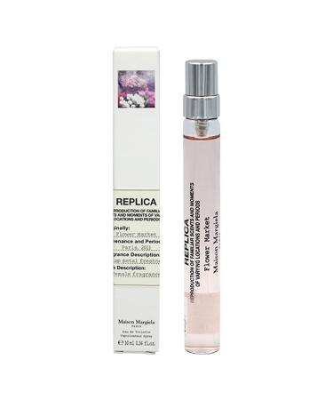 Maison Margiela Replica Flower Market Travel Spray Eau De Toilette Floral Fresh 0.34 Fl Oz (Pack of 1)