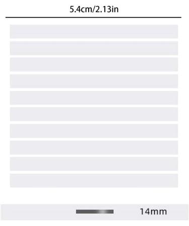 Jubilofex Toenail Correction Plaster 10 Pieces Correction Plaster for Ingrown Nails Repairing Plasters for Nighttime Use for Adults 14 mm - Buy Online on GoSupps.com