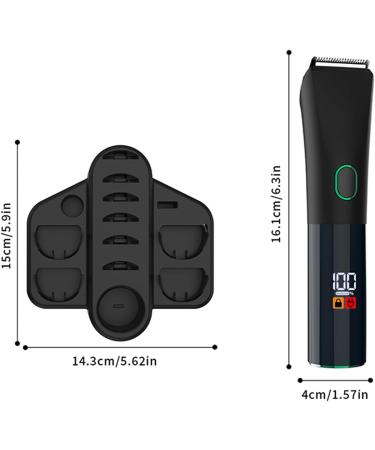 Beard trimmer for men beard shaver and hair clipper for men waterproof hair trimmer and shaver for face body and mustache - Buy Online on GoSupps.com