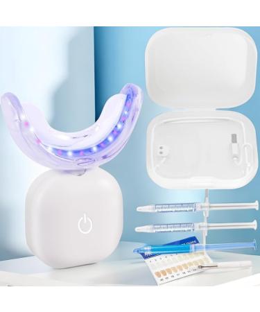 Professional Teeth Whitening Kit - Gel Pen Strips 32X LED Light Charging Case & Desensitizing Gel - Brighten Your Smile Anywhere - Buy Online on GoSupps.com