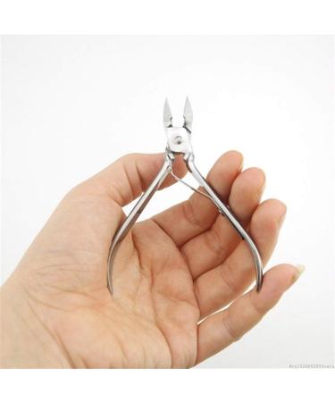 SJLS Stainless Steel Dead Skin Cuticle Scissors for Finger & Toe Nipper Trimming Nail Clipper Cutter Scissor Manicure Tool - Buy Online on GoSupps.com