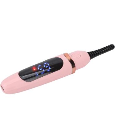 Verdant Touch Electric Eyelash Curler Heated Eyelash Curler USB Rechargeable 3 Temperature Adjustable LED Digital Display Long Lasting Curl Tool for Women - Buy Online on GoSupps.com