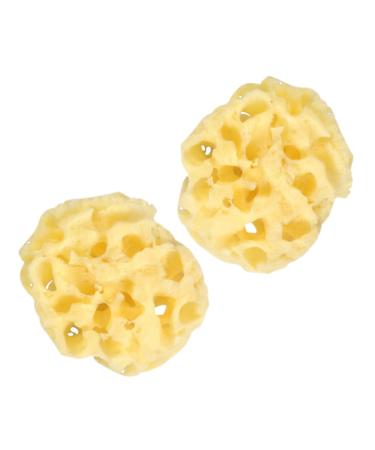 Zerodeko 2pcs Natural Children's Sponge Bath Ball Bath Tools Shower Supplies Shower Accessory Exfoliating Shower Sponge Back Sponge Shower Body Scrubber Honeycomb Shower Sponge Bath Sponge 1 Count (Pack of 1)