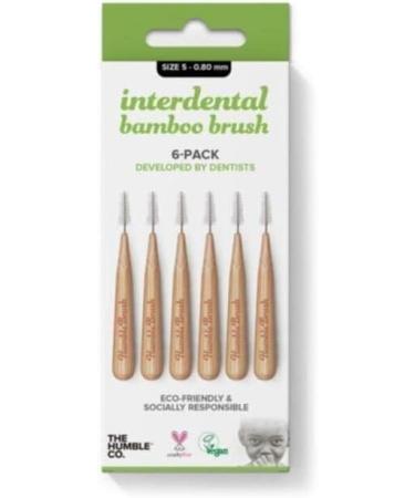 Buy The Humble Co Interdental Brush Bamboo Size 5 - Eco-Friendly Oral Care | 1 Piece 300g - International Shipping Available - Buy Online on GoSupps.com