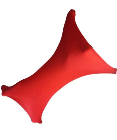 Sensory body socks sensory compression ceiling children adult aids for autism SPD fears concentration walls (color: red size: s/small) s/small red