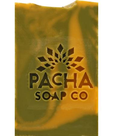 PACHA SOAP Spearmint Lemongrass Bar Soap 4 OZ