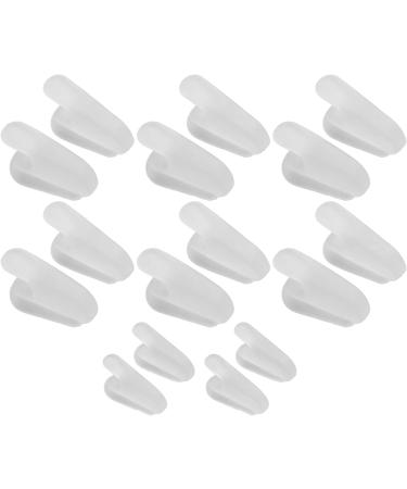 8 Pair Silicone Toe Corrector - Elastic Overlapping Separator for Big Toe Alignment - Buy Online on GoSupps.com