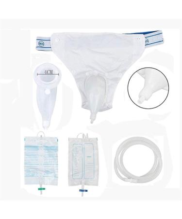 Incontinence Urinal Bedridden Adult Toilet Breathable Leakproof Urine Collector Pee Holder Bag For Female/Male/Elderly Pee Bag