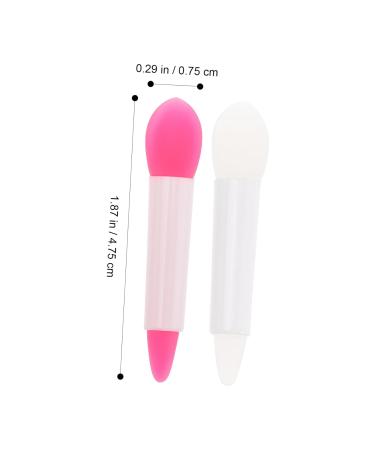 Mipcase 32 Pcs Lip Mask Brush Set - Silicone Lipstick Applicators & Face Scrapers for Makeup and Cleaning Tools - Buy Online on GoSupps.com