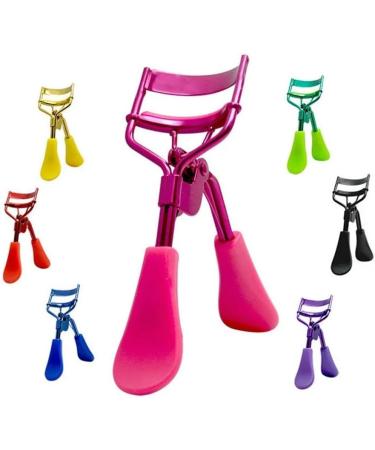 1 Pc Handle Eyelash Curler Natural Bending Beautiful Eyelash Beauty Special Professional Makeup Tools 7 Colour (Color : Red) - Buy Online on GoSupps.com