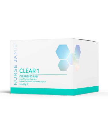 Nurse Jamie Clear 1 Acne Cleansing Bar - Healthy Skin Solutions - Buy Online on GoSupps.com