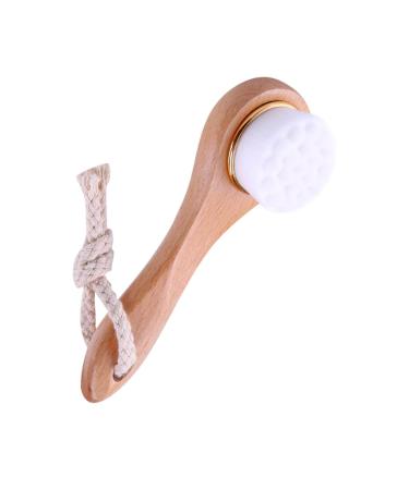 1PC Bamboo Charcoal Facial Cleansing Brush - Manual Pore Exfoliation & Makeup Removal - Buy Online on GoSupps.com