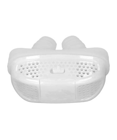 Anti snoring Device Nasal Congestion Respirator for Ease Comfortable Sleeping (White)