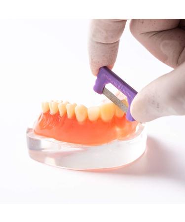 SNAWOP Dental Interproximal Strips - 10PC Orthodontic IPR/IR Enamel Reduction & Teeth Polishing Kit (Purple) - International Shipping Available - Buy Online on GoSupps.com