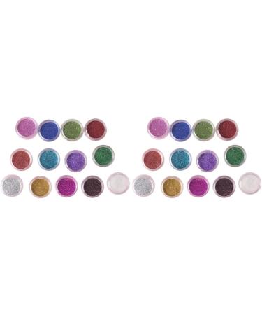 TOVINANNA 24 Boxes Glitter eyeshadow pigments Eyeshadow powder kit Pearl eyeshadow palette - Buy Online on GoSupps.com