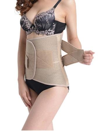 Abdominal Support Belt for Men & Women - Breathable Lumbar Waist Support (Khaki XXXL) - Buy Online on GoSupps.com