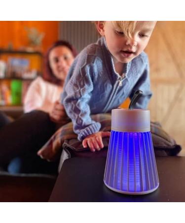 MosquitoZap - Mosquito Zapper for Outdoor Indoor Portable Camp Buzz Blast Pro Rechargeable Charging Multifunctional Cordless Buzz Blast Pro for Home Backyard Garden Camp (Grey) - Buy Online on GoSupps.com